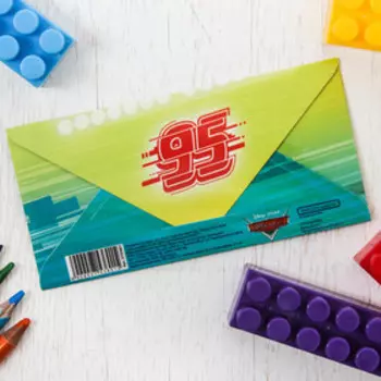 Конверты для денег, 16.5 х 8 см "Самому крутому", Тачки