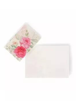 Открытка-мини «Розы» 6.59 см
