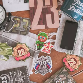 Открытка поздравительная "Лучшему мужчине!", 9 х 8 см