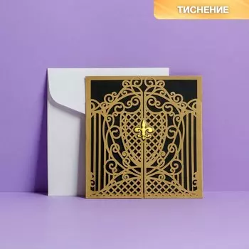 Открытка поздравительная «Пусть любые двери будут открыты», 14 × 15 см