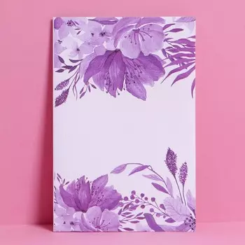 Открытка «Поздравляю», акварельный картон, 12 × 18 см