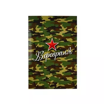 Открытка «С 23 Февраля!», 1218 см