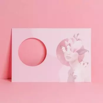 Открытка с вырубным элементом «Самой прекрасной», 11 × 15 см