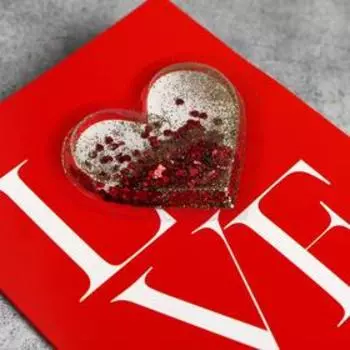 Открытка-шейкер «Любовь», 12 х 16 см