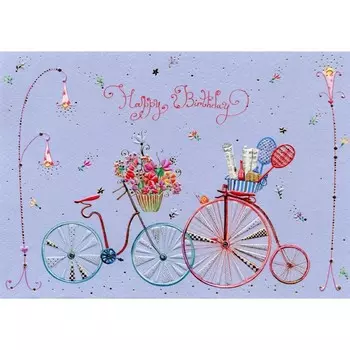 Открытка Turnowsky «Два велосипеда»