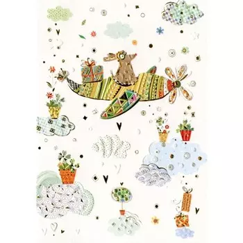 Открытка Turnowsky «Самолёт»