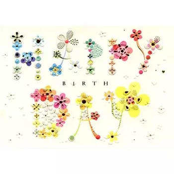 Открытка Turnowsky «СДнём Рождения», цветы