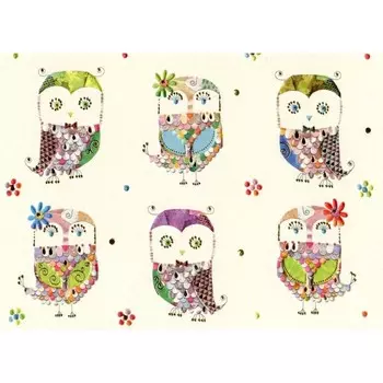 Открытка Turnowsky «Совы врядах»