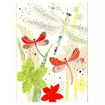 Открытка Turnowsky «Стрекозы»