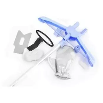 Отпариватель Centek CT-2371, напольный, 2000 Вт, 1700 мл, 30 г/мин, шнур 1.8 м, бело-голубой