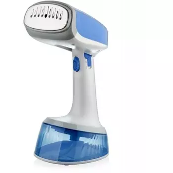 Отпариватель FIRST FA-5647-1, ручной, 1200 Вт, 320 мл, 20 г/мин, шнур 1.9 м, бело-синий