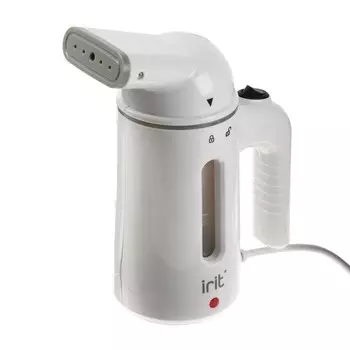 Отпариватель Irit IR-2313, ручной, 1000 Вт, 200 мл, 25 г/мин, белый