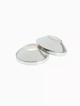Отражатель для смесителя ZEIN Z32, 3/4", 2 шт., d=65 мм, высота 24 мм, нерж. сталь, хром