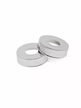 Отражатель для смесителя ZEIN Z35, 3/4", 2 шт., d=60 мм, высота 27 мм, нерж. сталь, хром