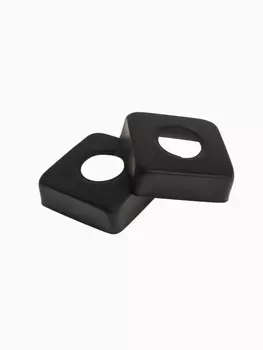 Отражатель для смесителя ZEIN Z5, 3/4", 2 шт., 6363 мм, высота 19 мм, нерж. сталь, черный