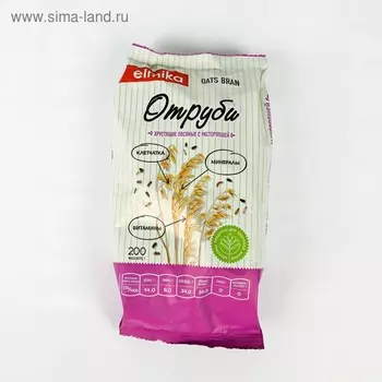 Отруби овсяные, с расторопшей, 200 г