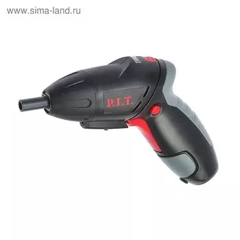 Отвертка аккумуляторная P.I.T. PD03P3.6-006, 3.6 В, 1.3 Ач, 3.5 Нм, USB зарядка, фонарик