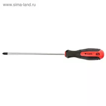 Отвертка Matrix Fusion 11447, PH3 х 200 мм, CrV, трехкомпонентная рукоятка "anti slip"