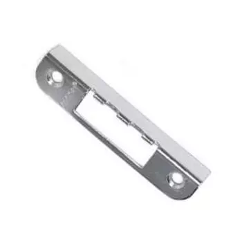 Ответная планка "Апекс" угловая ВР-0068-CR, цвет хром, для дверей "с четвертью"