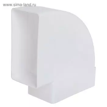 Отвод ERA 612КГП, плоский, горизонтальный, 60 х 120 мм