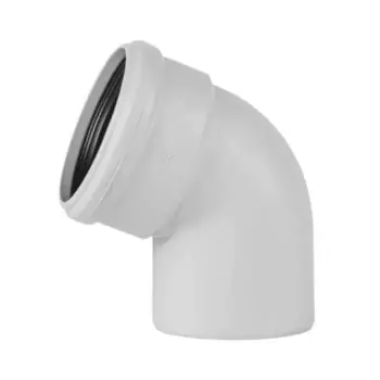 Отвод канализационный Ostendorf Skolan dB SKB, бесшумный, d=110 мм 67° 335130