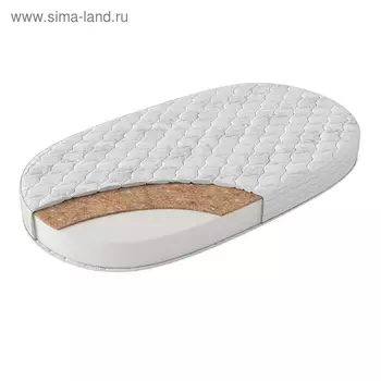 Овальный матрас «Принц классик», размер 75 х 125 см, высота 9 см
