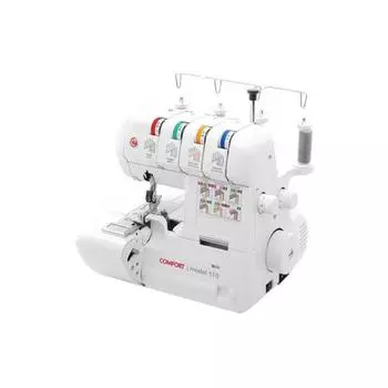 Оверлок Comfort 110, 12 операций, 2/3/4 нити, 1300 ст/мин, белый