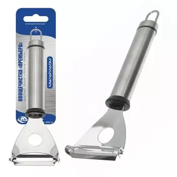 Овощечистка Мультидом «Премьера», нержавеющая сталь, длина 18 см