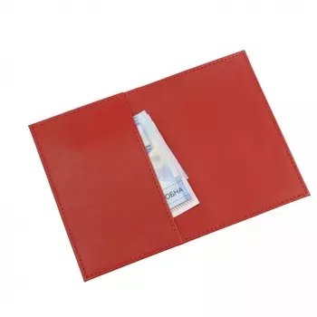 П406-206 Обложка для паспорта П406,алый орфей - 206