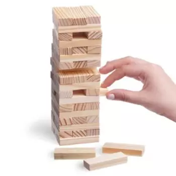Дженга падающая башня «Классика», 54 бруска, 6+