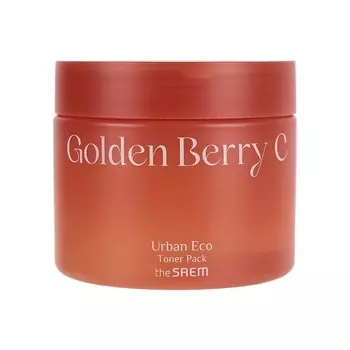 Пады пропитанные тонером с экстрактом физалиса Urban Eco Golden Berry C Toner Pack