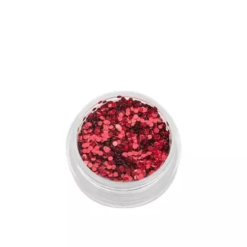 Пайетки для ногтей POLE «Кошачий глаз», №1 красные