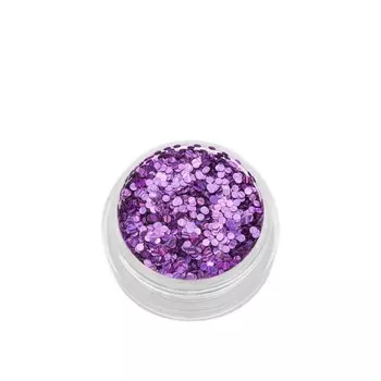 Пайетки для ногтей POLE «Кошачий глаз», №1 сиреневые