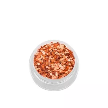 Пайетки для ногтей POLE «Кошачий глаз», №1 рыжие