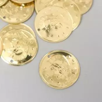 Пайетки "Профиль" золото набор 30 гр