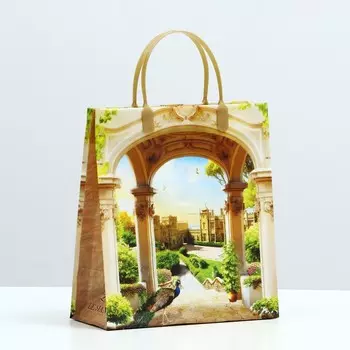 Пакет "Арка в саду", мягкий пластик, 25 x 23 см, 100 мкм