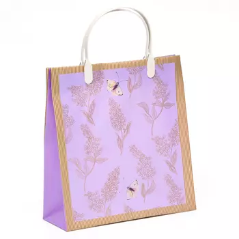 Пакет "Бабочки", 140 мкм, мягкий пластик, 23 х 25 х 9 см