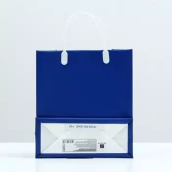 Пакет "Блу", мягкий пластик, 26 x 23 см, 100 мкм