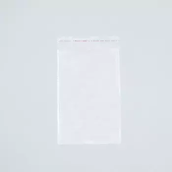 Пакет БОПП с клеевым клапаном, прозрачный для фасовки и упаковки, 2030/4.5 см, 30 мкм