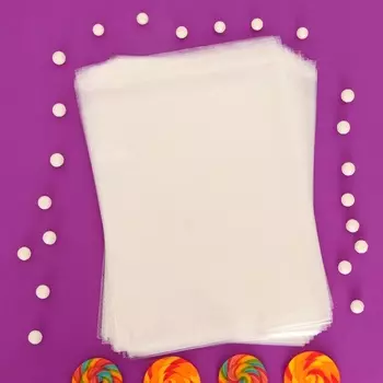 Пакет БОПП с клеевым клапаном 25 х 30 +4 см, 25 мкм