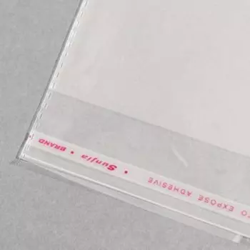 Пакет БОПП с клеевым клапаном 35 х 35/4 см, 30 мкм