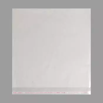 Пакет БОПП с клеевым клапаном 35 х 35/4 см, 30 мкм