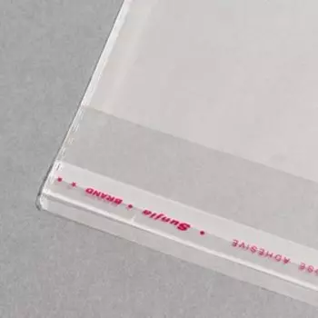 Пакет БОПП с клеевым клапаном 60 х 80/5 см, 25 мкм