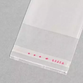 Пакет БОПП с клеевым клапаном 6 х 14/4 см, 25мкм