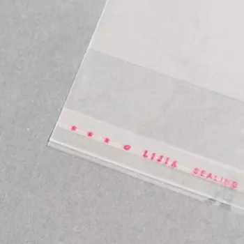 Пакет БОПП с клеевым клапаном 8 х 14/4 см, 25 мкм