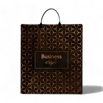 Пакет «Деловой стиль», полиэтиленовый с пластиковой ручкой, 4044 см, 100 мкм