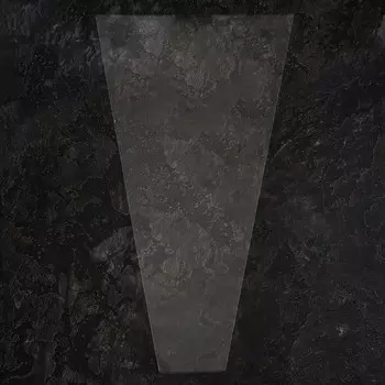 Пакет для цветов, конус, 10+34+60 см, прозрачный