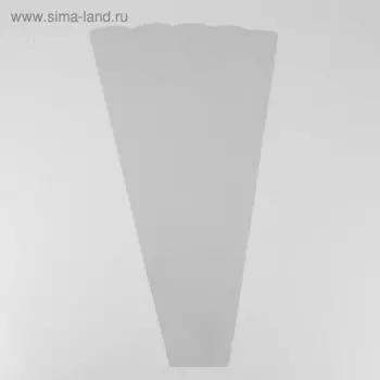 Пакет для цветов конус "Алиса", 34 х 60 см