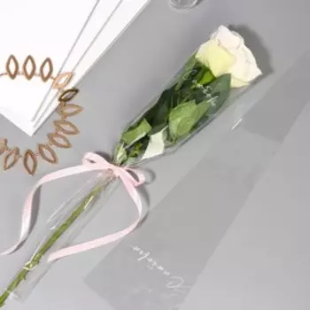 Пакет для цветов «С любовью», 12.5445 см