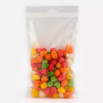 Пакет дой пак с окном, с еврослотом, белый, 1324 см